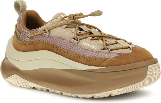 Коричневые кроссовки Moon Boot из натуральной кожи быка (Bos Taurus), спортивные