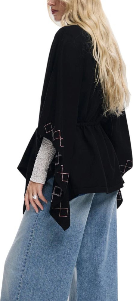 Cloaks Black Viscose