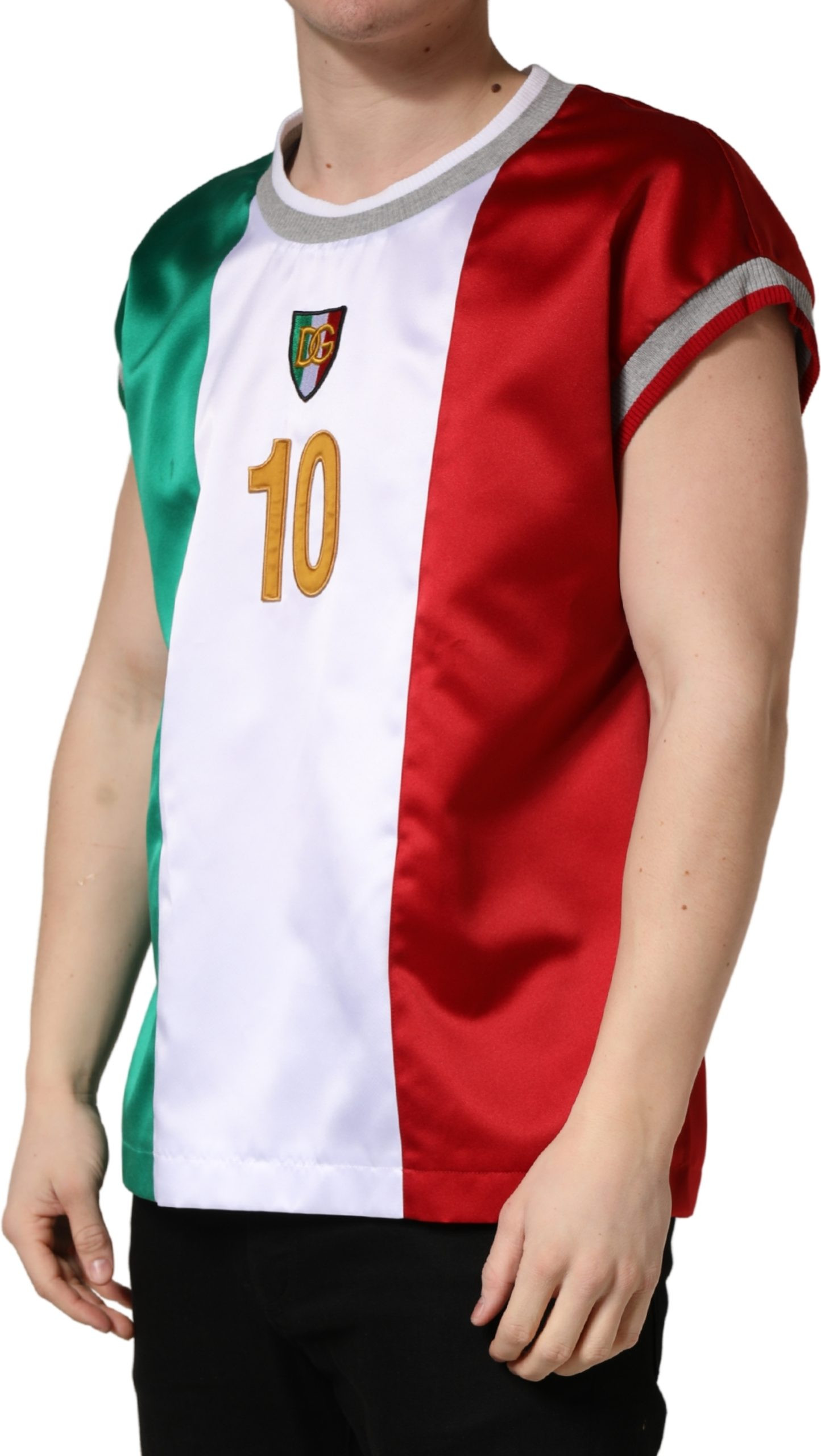 Satin Tank T-shirt Dolce & Gabbana