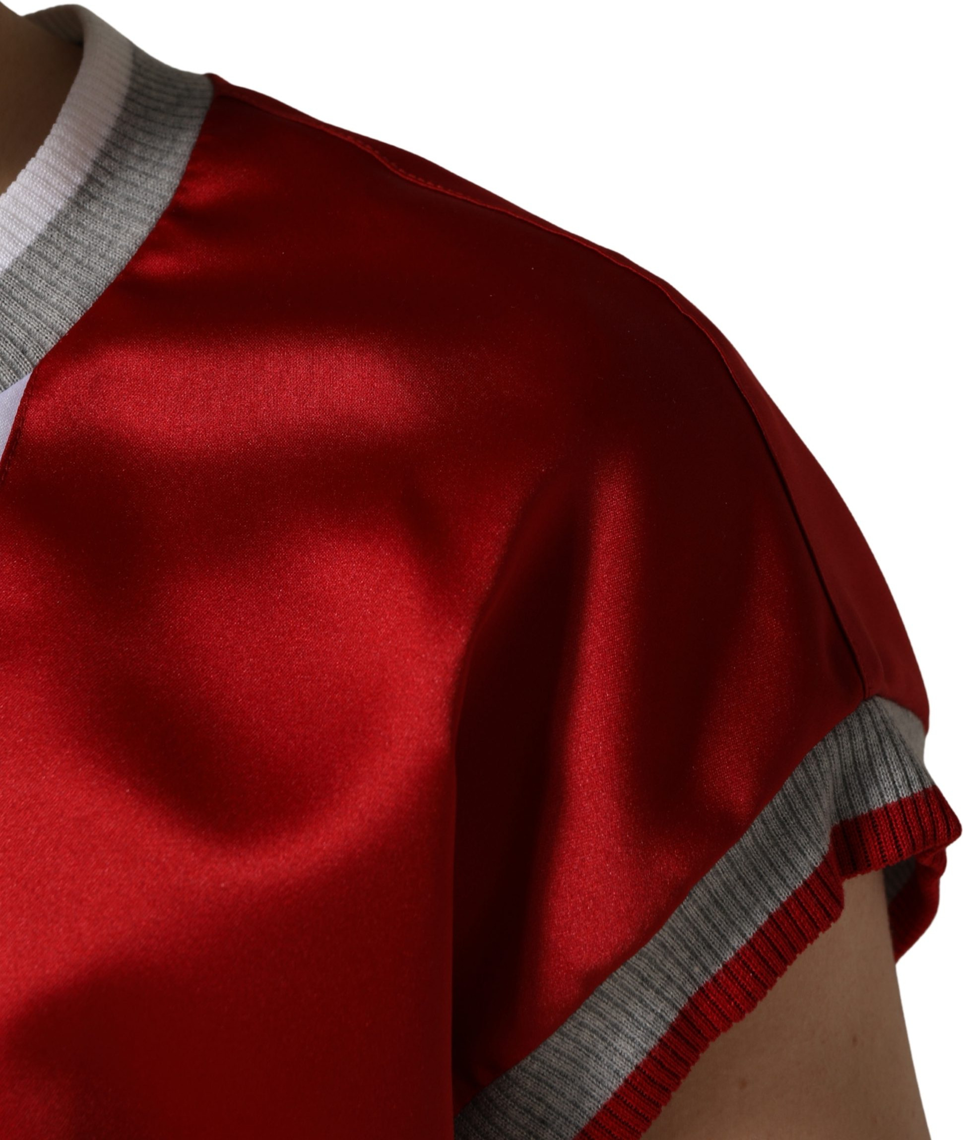 Satin Tank T-shirt Dolce & Gabbana