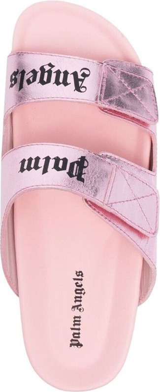 Sandals Palm Angels Multicolor Calfskin Strap-On Sandals