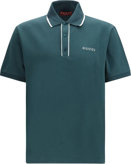 Polo Shirt Gucci Bicolor Cotton