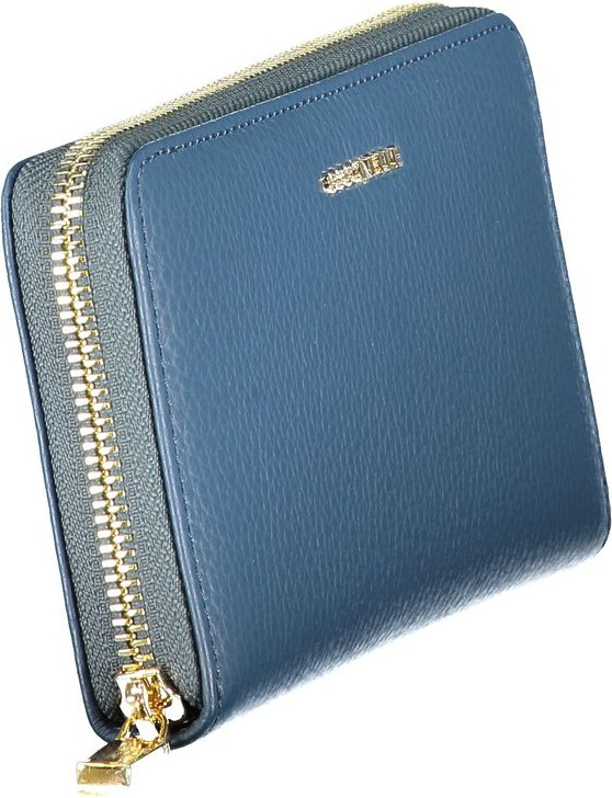 Wallet Coccinelle Blu Leather