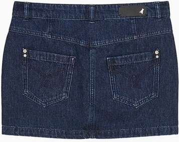 Blue Denim Skirt Patrizia Pepe