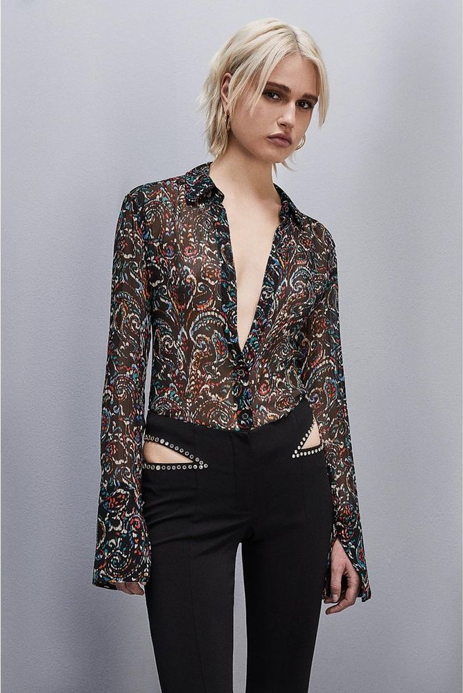 Blouse Patrizia Pepe Multicolor Viscose
