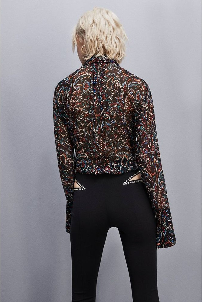 Blouse Patrizia Pepe Multicolor Viscose
