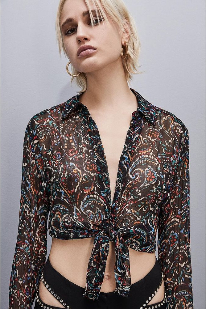Blouse Patrizia Pepe Multicolor Viscose