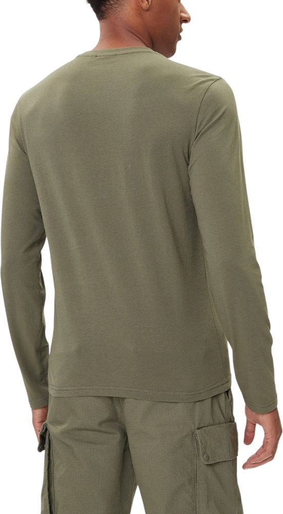 T-Shirt Napapijri Bicolor Cotton Long Sleeve