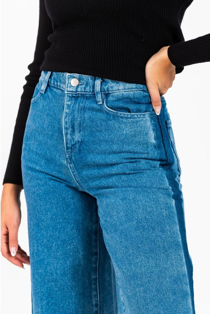 Blaue Baumwoll-Jeans Denim