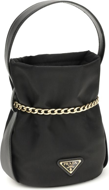 Кожаная сумка на плечо Prada