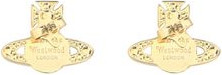 Gold Brass Earrings Vivienne Westwood