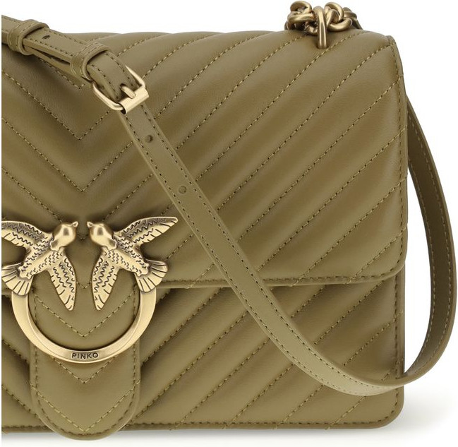 Сумка на плечо Pinko Bicolor Calf Leather Bos Taurus
