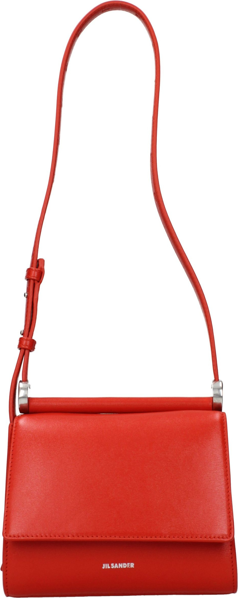 Elka xaltasi Jil Sander Qizil Charm