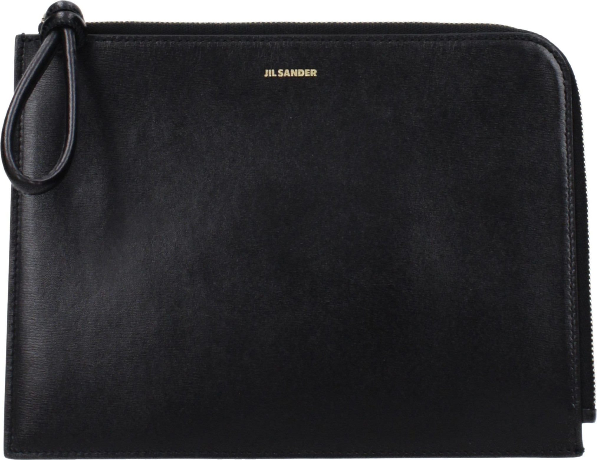 Клатч Jil Sander Черная Кожа