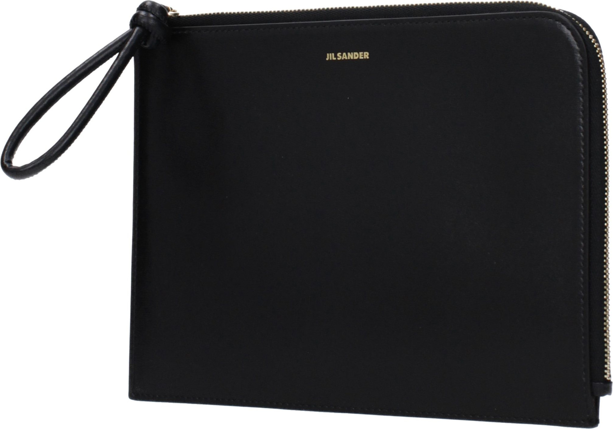Клатч Jil Sander Черная Кожа