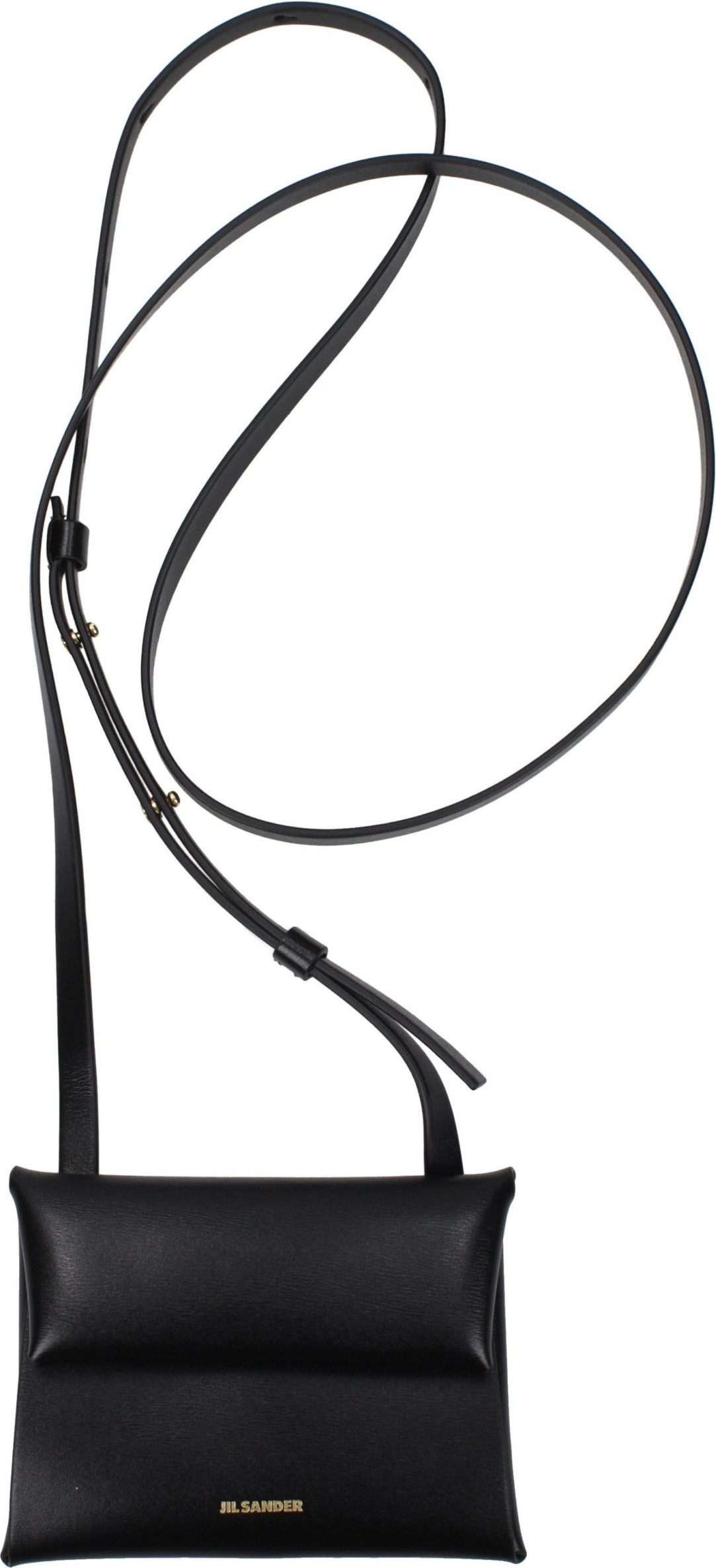 Crossbody sumkasi Jil Sander Qora Teri