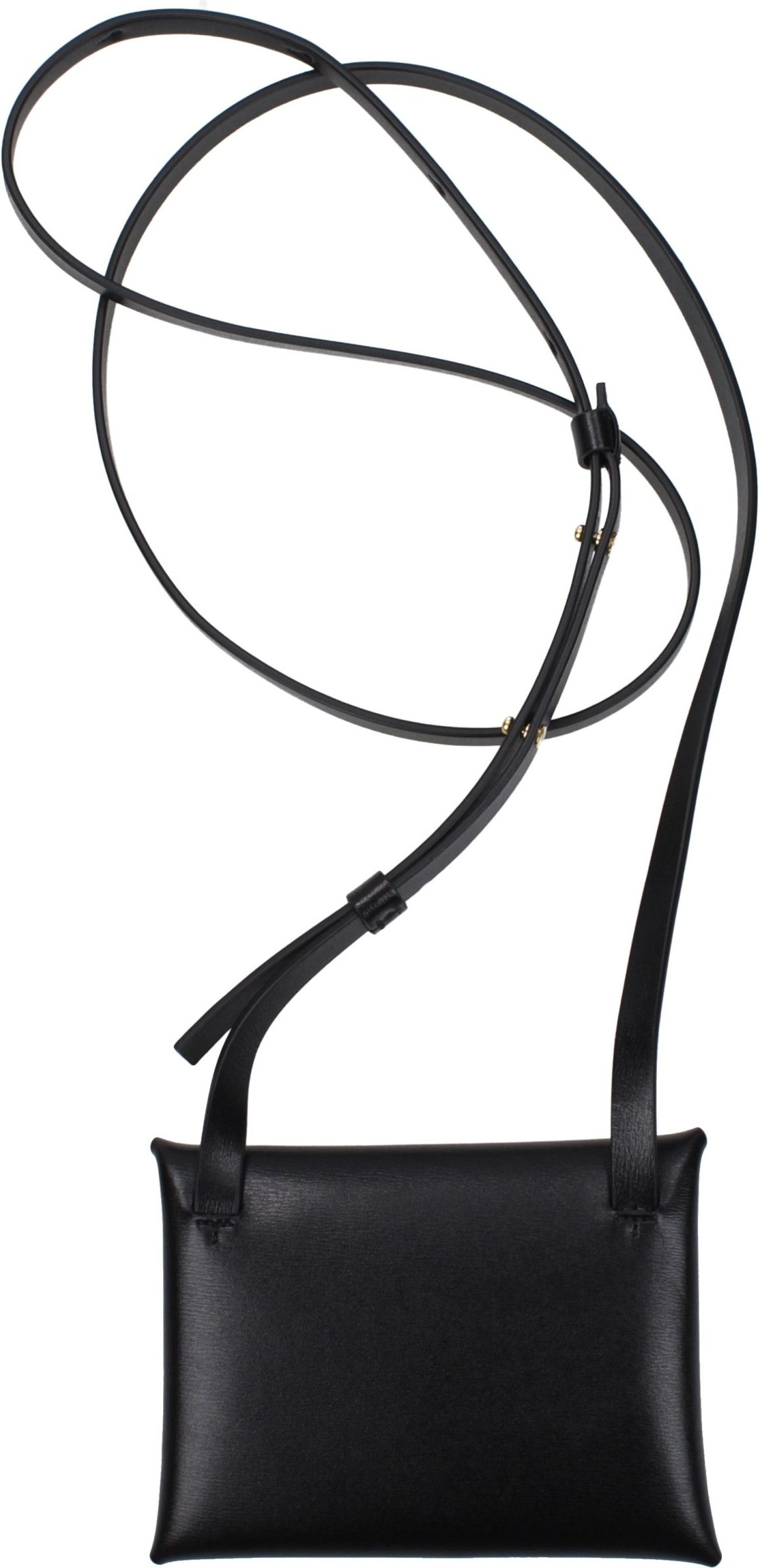 Crossbody sumkasi Jil Sander Qora Teri