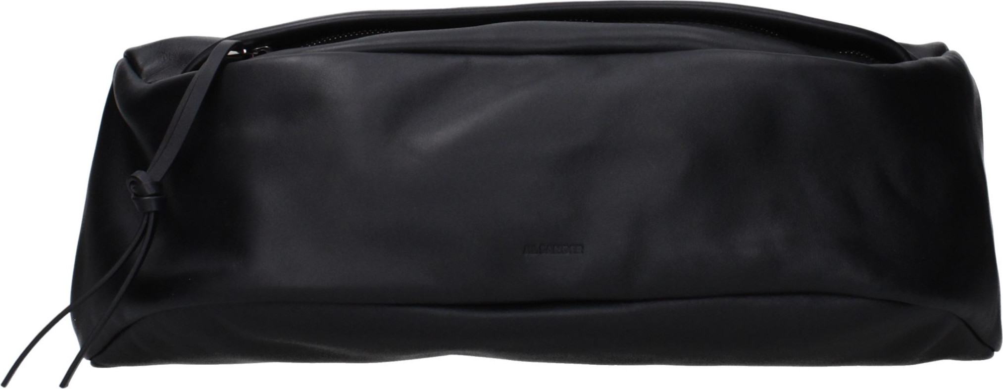 Black Leather Backpack