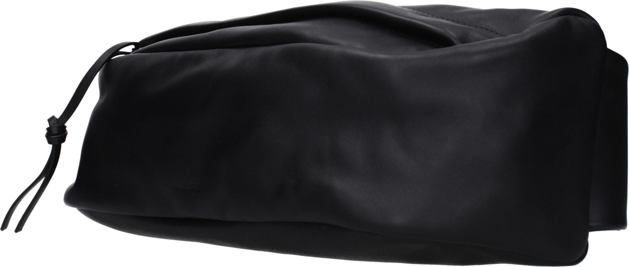 Black Leather Backpack