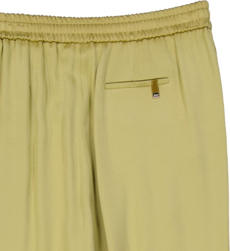Zweifarbige Acetat Freizeithose Herno