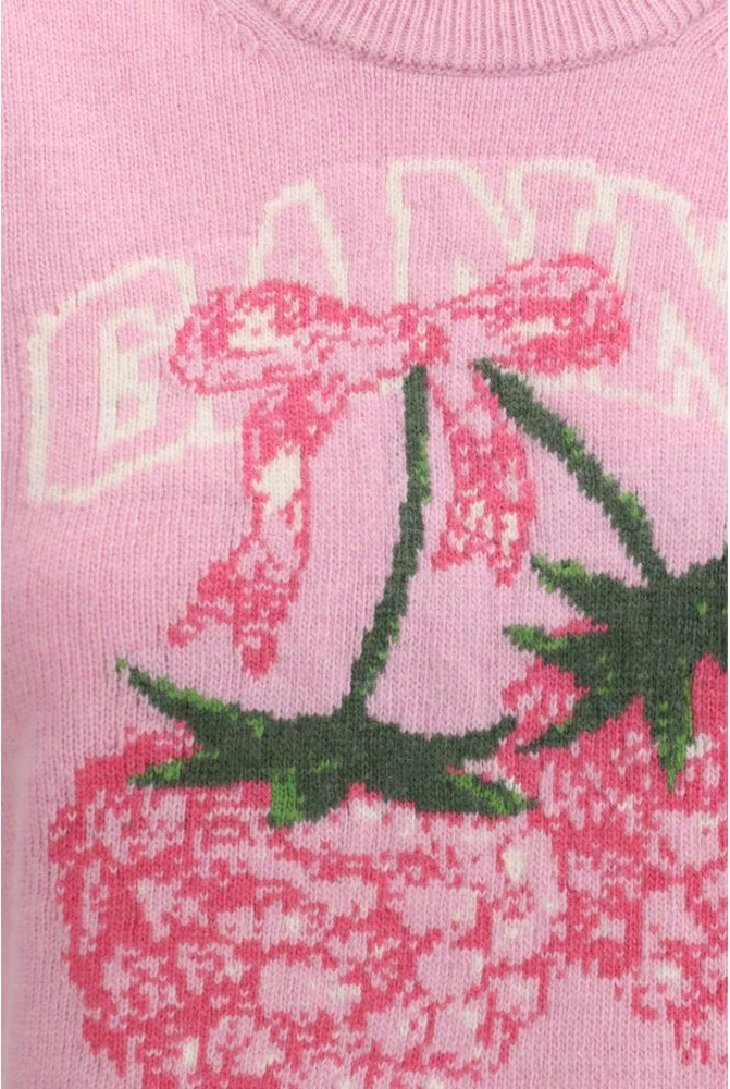 Жилет GANNI Raspberry graphic Vest