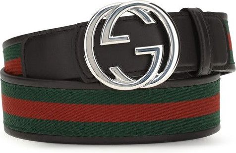 Ремень Gucci Черный из телячьей кожи Bos Taurus