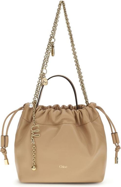 Shoulder Bag Chloe Beige Lamb Ovis Aries Aries