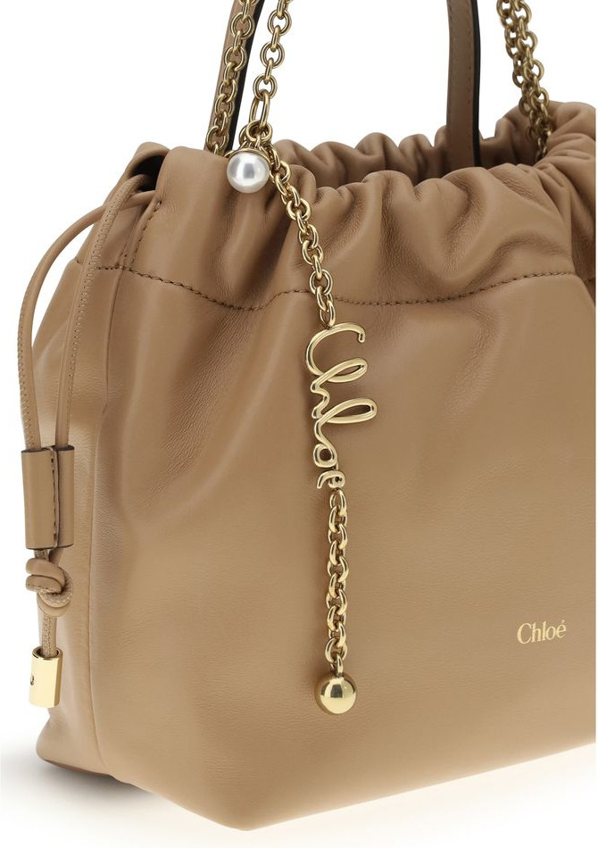 Shoulder Bag Chloe Beige Lamb Ovis Aries Aries