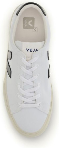 Кроссовки Veja Campo White Calf Leather Bos Taurus Low Top Sneakers