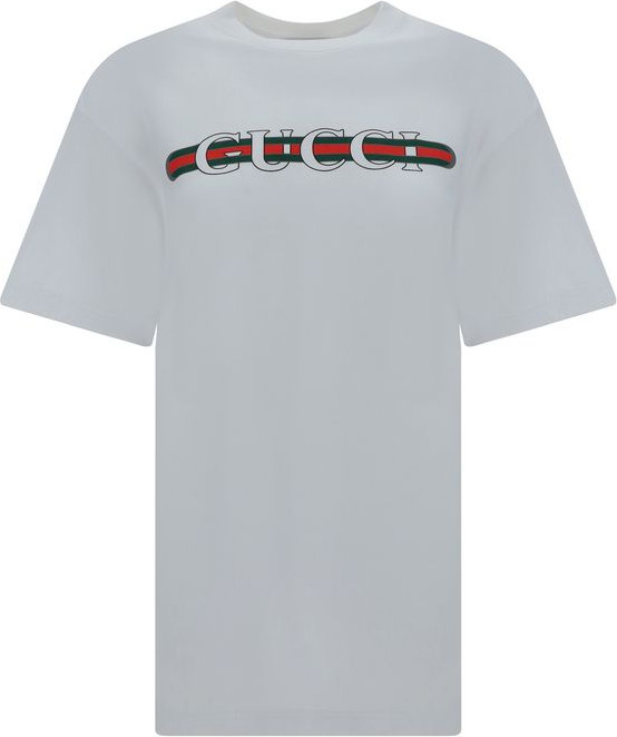 T-Shirt Gucci White Cotton