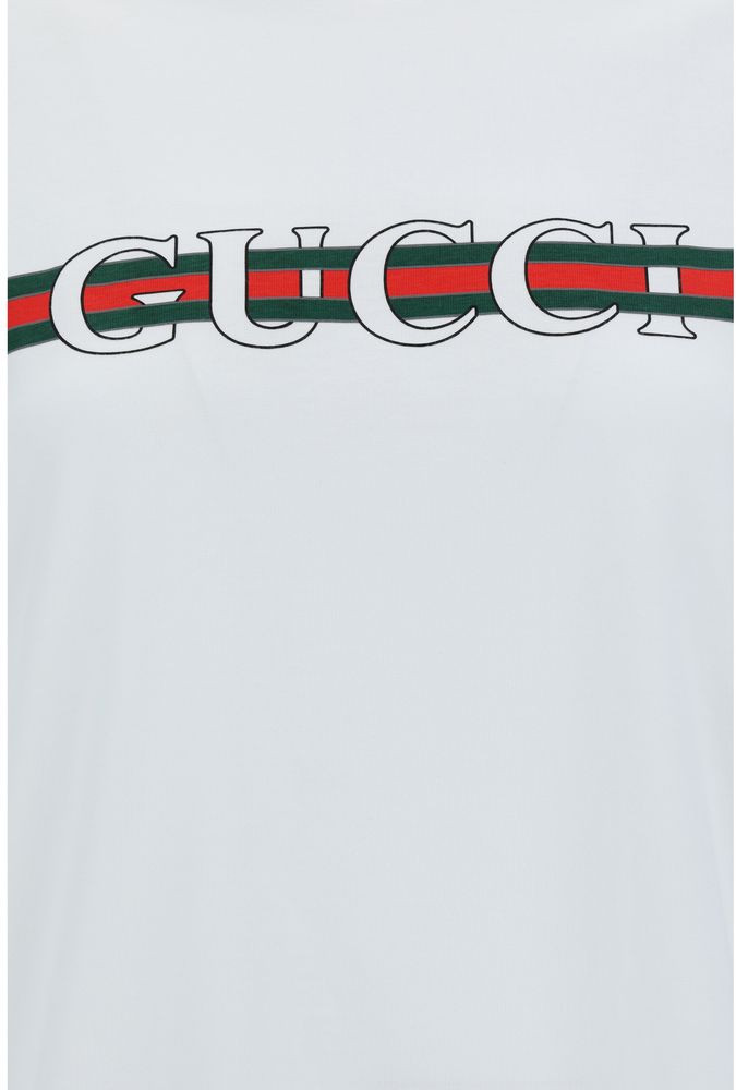 T-Shirt Gucci White Cotton