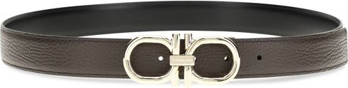 Ремень Ferragamo из коричневой телячьей кожи