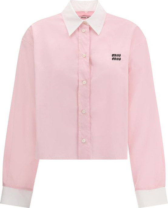 Блузка Miu Miu Multicolor Cotton