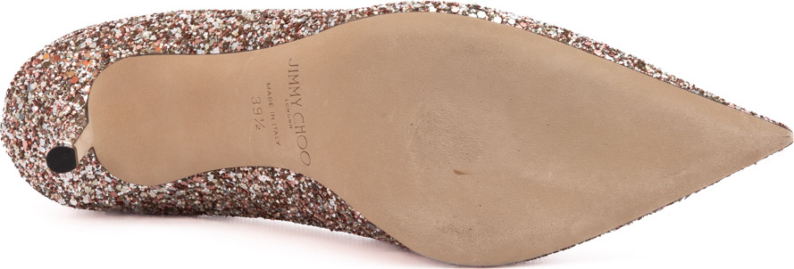 Oyoq kiyim - Jimmy Choo Rose Coarse Glitter Love 85