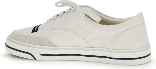 Sneakers White Linen