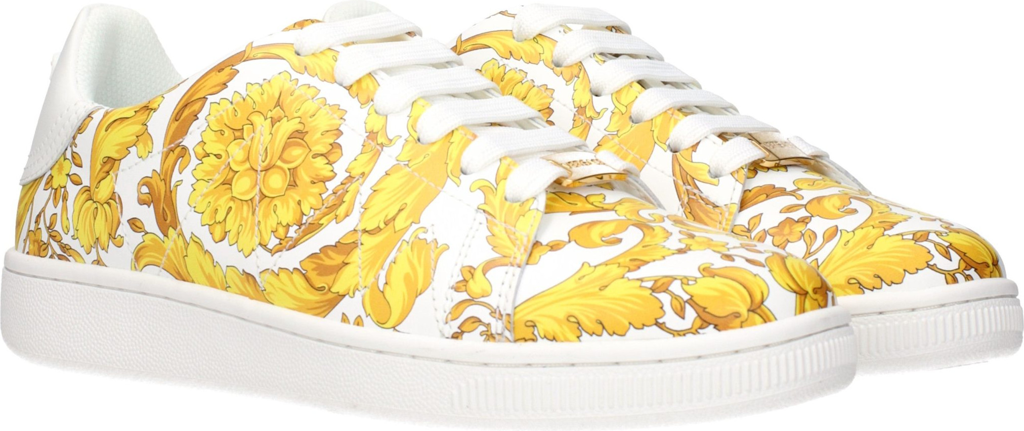 Sneakers Versace White Leather Sneakers