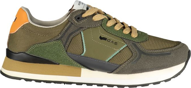 Sneaker Gas Verde Polyester Men