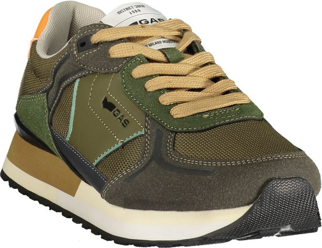 Sneaker Gas Verde Polyester Men