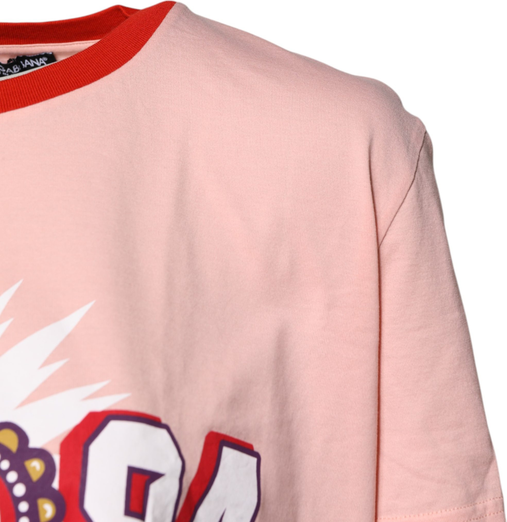 T-shirt Dolce & Gabbana Sacred Heart Print Cotton T-shirt