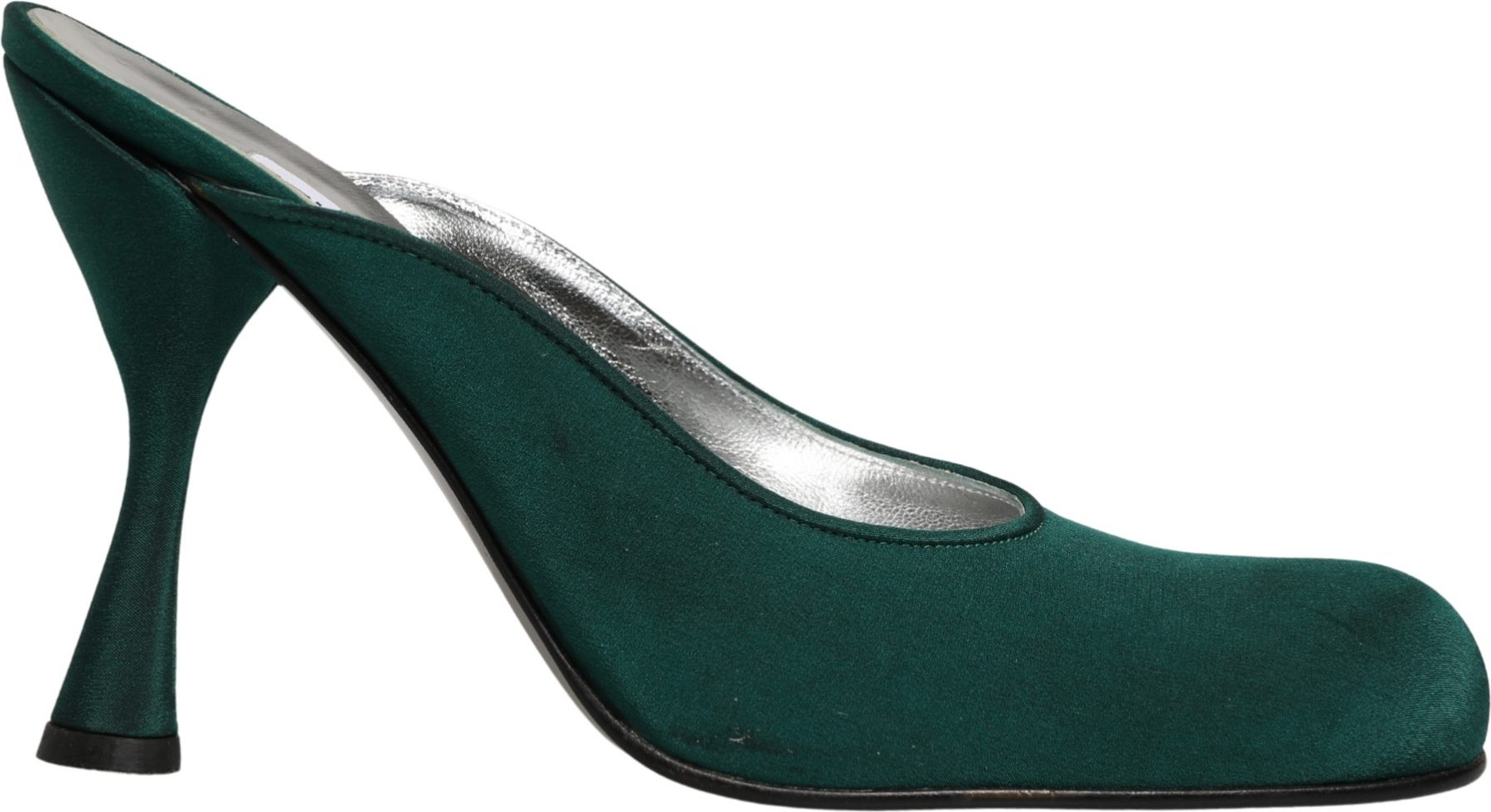 Damenschuhe Dolce & Gabbana Pumps aus grünem Wildleder mit Absatz