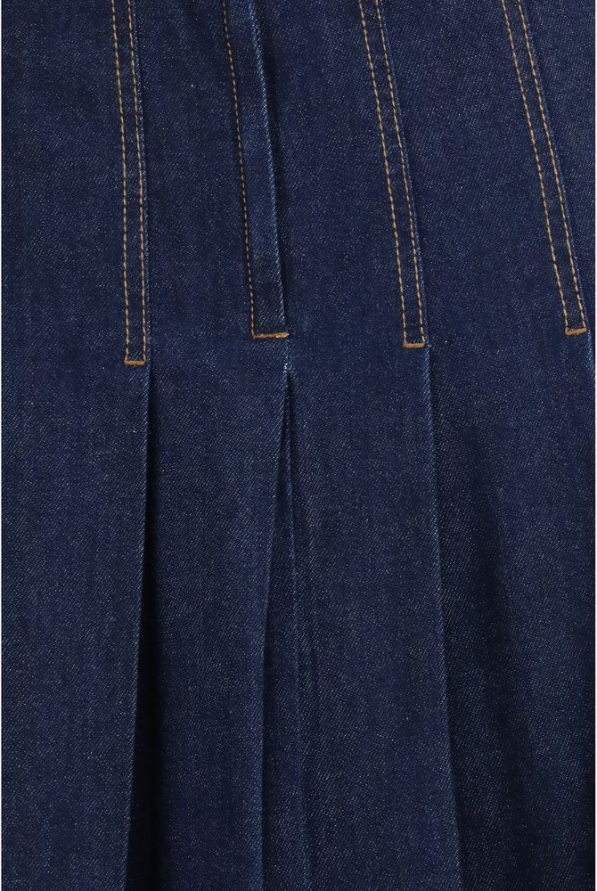 Blue Denim Skirt Max Mara