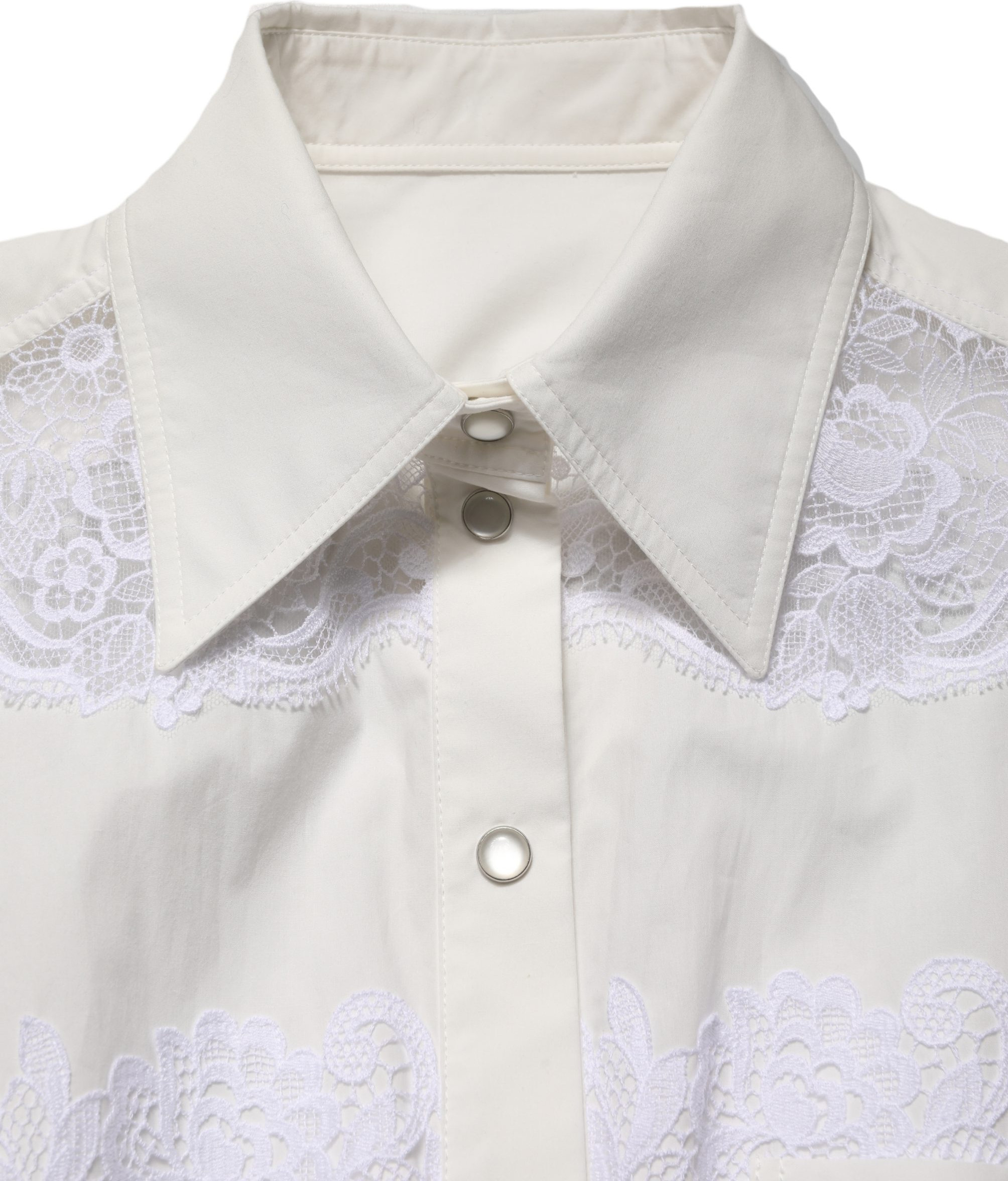 Jumpsuit Dolce & Gabbana White Cotton Lace Trim Long Sleeves Jumpsuit
