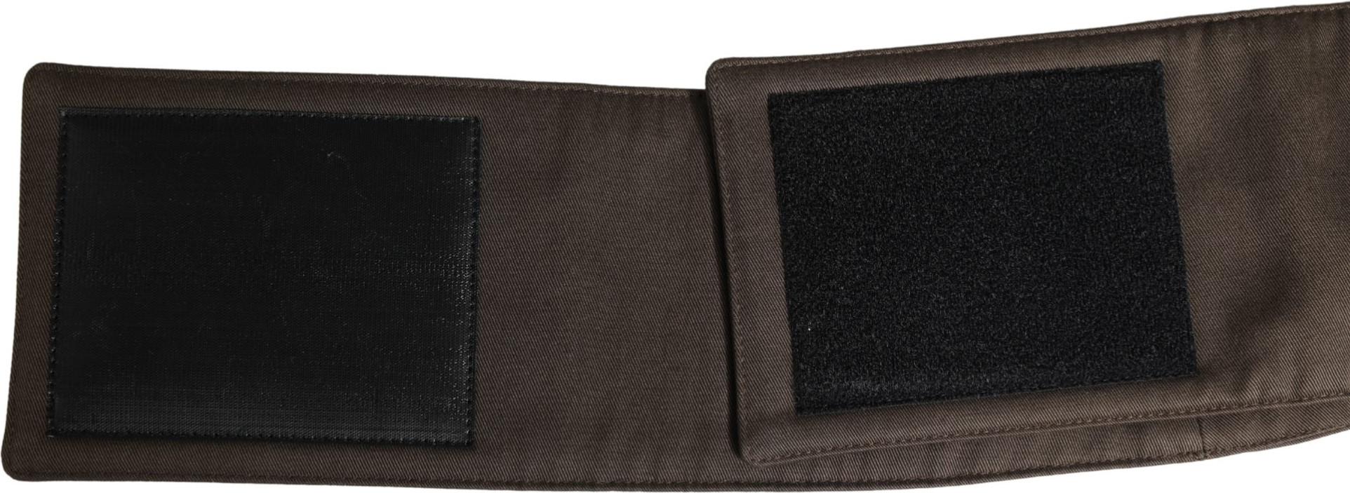 Waist Cummerband Brown Viscose Wide Belt