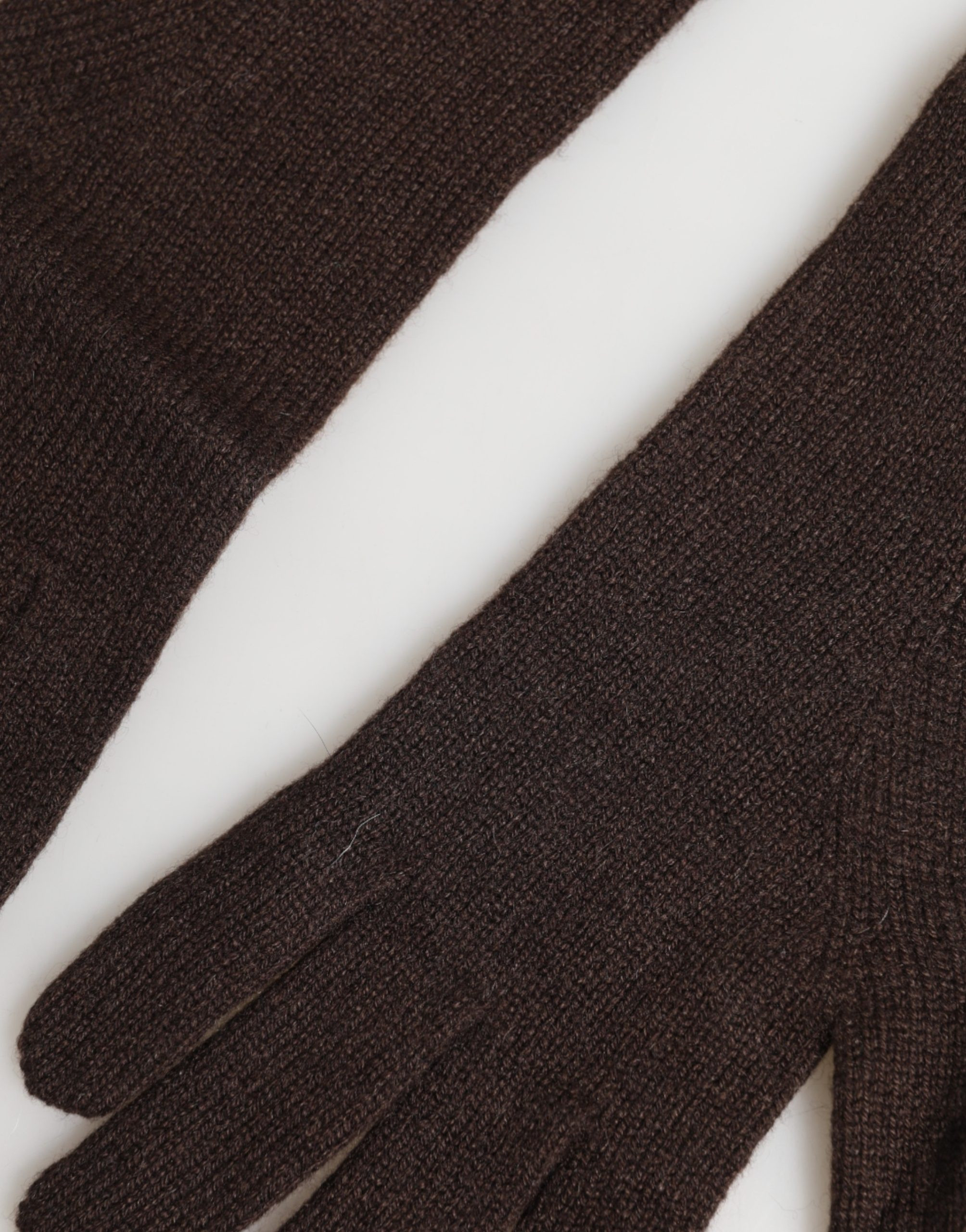 Knitted Elbow Length Mitten Gloves Dolce & Gabbana