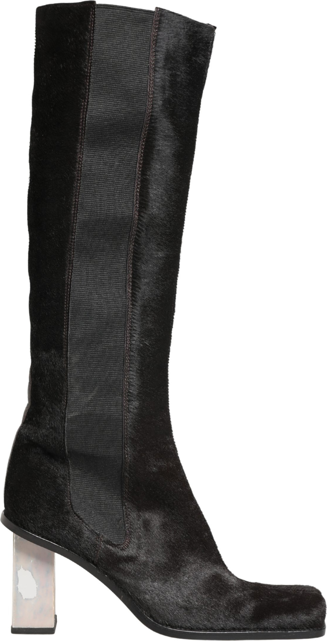 Hohe Lederstiefel Dolce & Gabbana