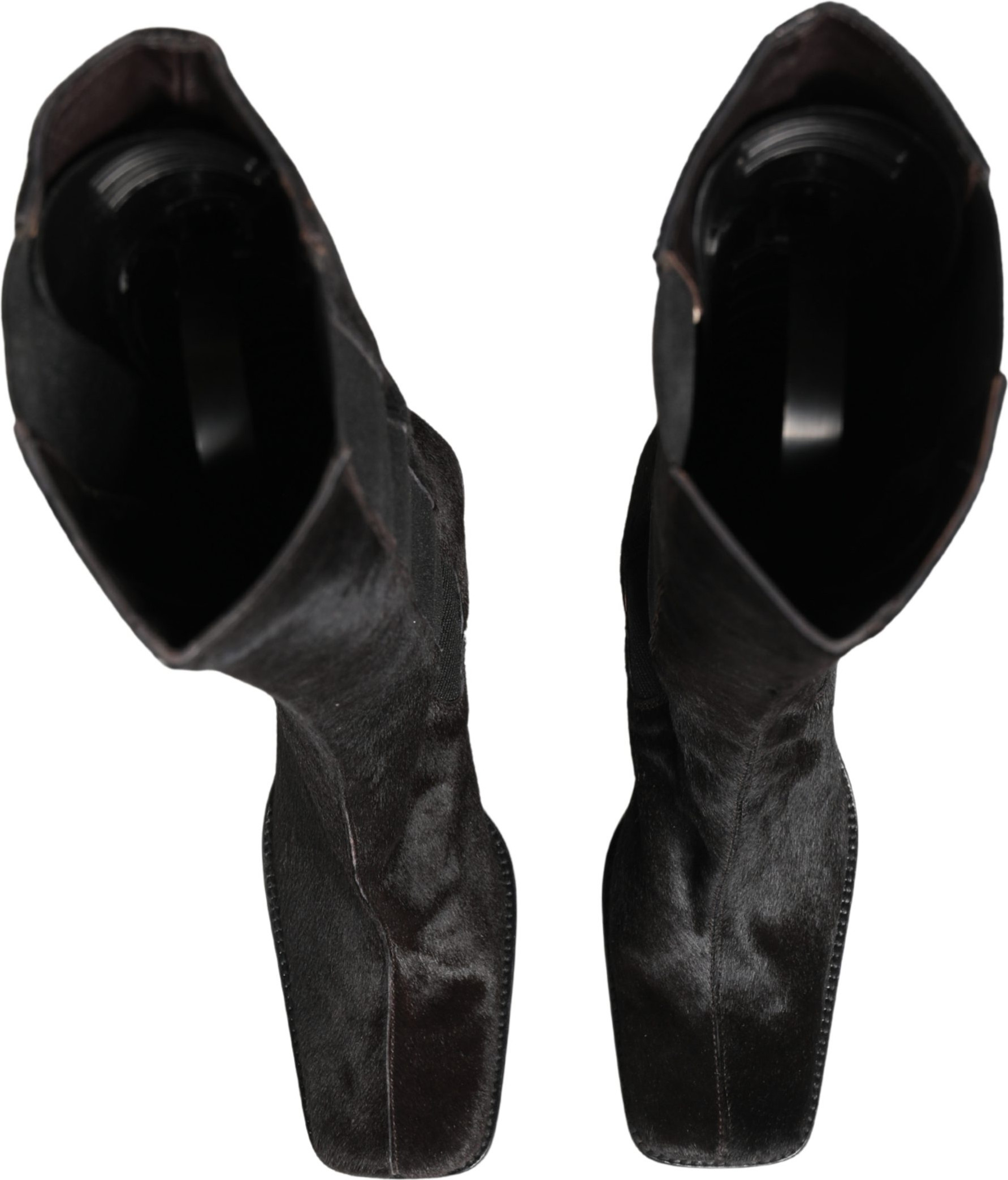 Hohe Lederstiefel Dolce & Gabbana
