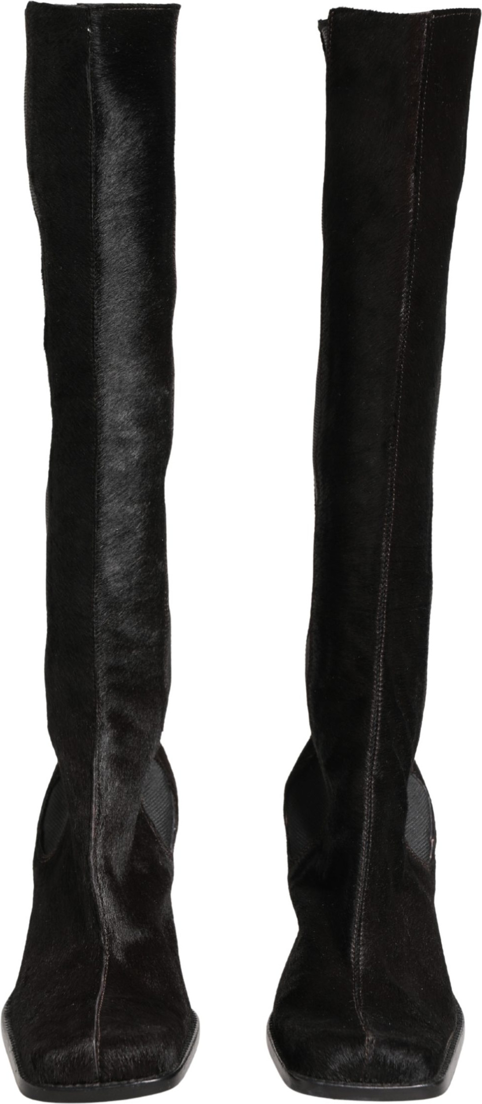 Hohe Lederstiefel Dolce & Gabbana
