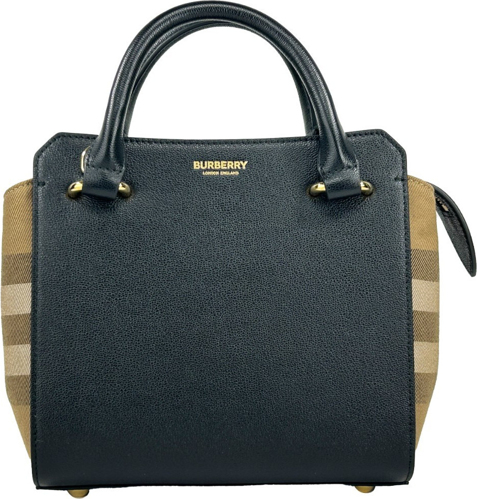 Tote Bag Burberry Mini Banwell Leather Tote Bag Purse