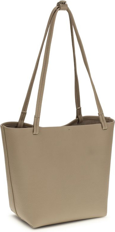 Handbag The Row Beige Calf Leather Bos Taurus