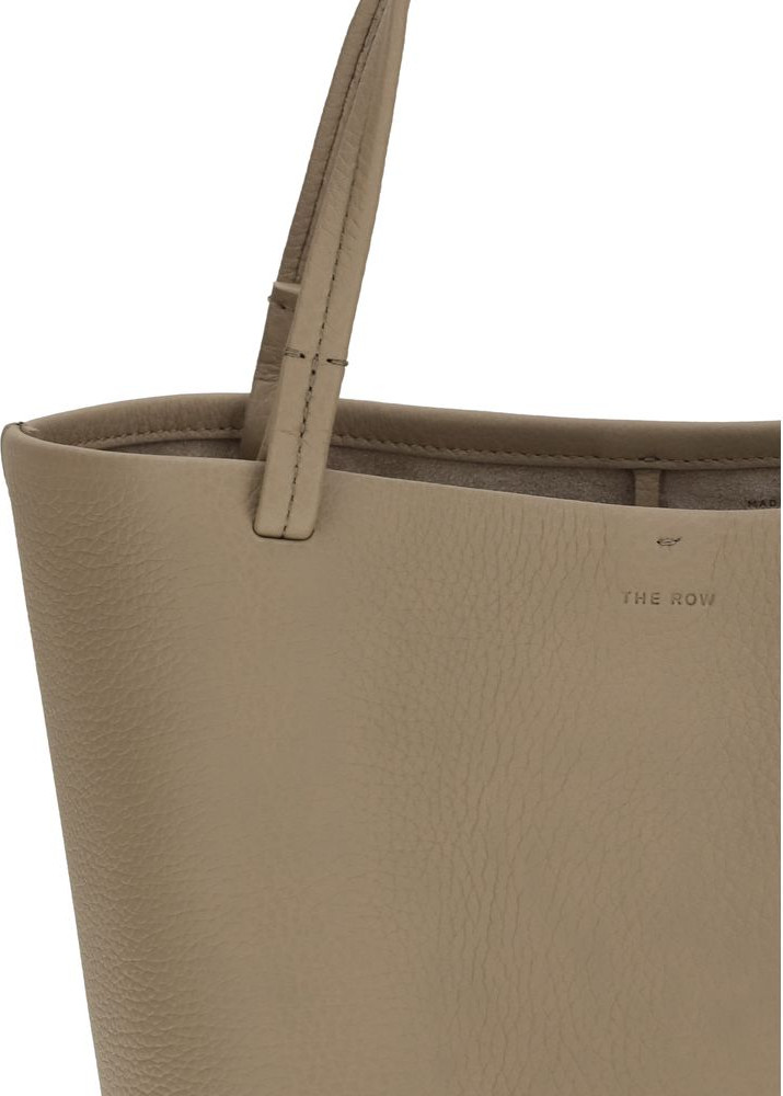 Handbag The Row Beige Calf Leather Bos Taurus